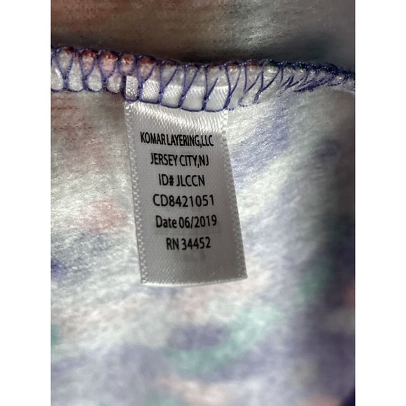 Cuddl Duds Multi Color Sweatshirt Girls XL NWT - Picture 6 of 9